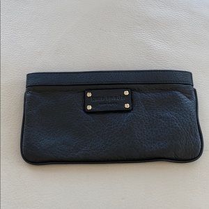 Mint condition Kate Spade black leather wristlet